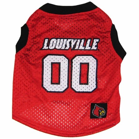 Pets First Louisville Cardinals Pet Basketball Tank Jersey - Medium pful4020-0003